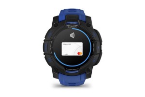 Garmin Instinct 3 45mm AMOLED fekete-kék, limitált kiadás