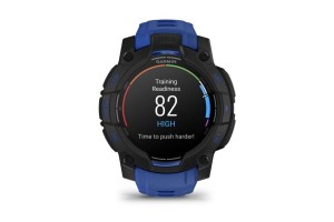 Garmin Instinct 3 45mm AMOLED fekete-kék, limitált kiadás