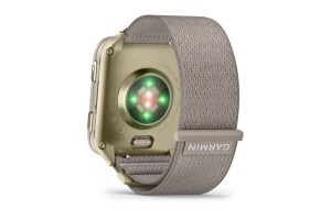 Garmin Venu X1 Soft Gold titán tok, French Gray ComfortFit szíj