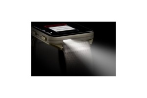 Garmin Venu X1 Soft Gold titán tok, French Gray ComfortFit szíj
