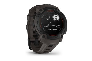 Garmin Instinct E 45 mm fekete, szürke szíjjal