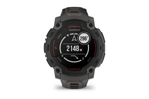 Garmin Instinct E 45 mm fekete, szürke szíjjal