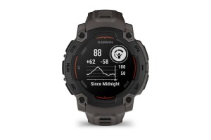 Garmin Instinct E 45 mm fekete, szürke szíjjal