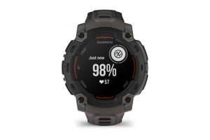 Garmin Instinct E 45 mm fekete, szürke szíjjal