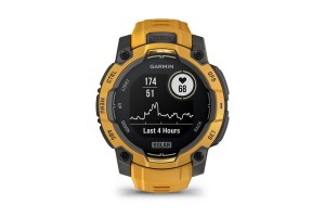 Garmin Instinct 3 45 mm Solar – napsárga szíj