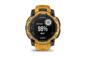 Garmin Instinct 3 45 mm Solar – napsárga szíj