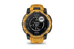 Garmin Instinct 3 45 mm Solar – napsárga szíj