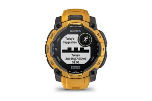 Garmin Instinct 3 45 mm Solar – napsárga szíj
