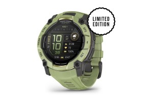 Garmin Instinct 3 – 50 mm, páfrányzöld, szilikon szíj