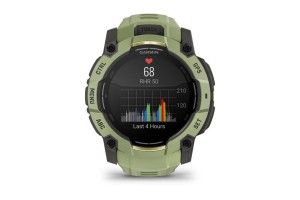Garmin Instinct 3 – 50 mm, páfrányzöld, szilikon szíj