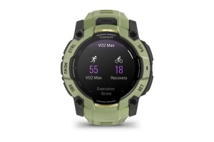 Garmin Instinct 3 – 50 mm, páfrányzöld, szilikon szíj