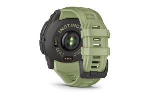 Garmin Instinct 3 – 50 mm, páfrányzöld, szilikon szíj