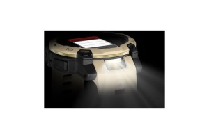 Garmin Instinct 3 45 mm AMOLED – sárga szilikon szíj