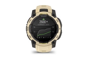 Garmin Instinct 3 45 mm AMOLED – sárga szilikon szíj