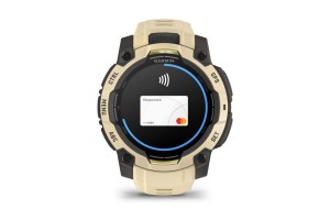 Garmin Instinct 3 45 mm AMOLED – sárga szilikon szíj
