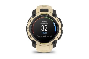 Garmin Instinct 3 45 mm AMOLED – sárga szilikon szíj