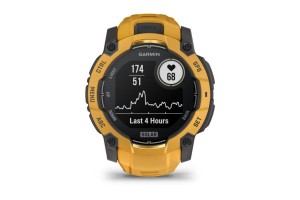 Garmin Instinct 3 50 mm – napsárga, sárga/szürke szíj