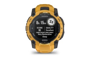 Garmin Instinct 3 50 mm – napsárga, sárga/szürke szíj