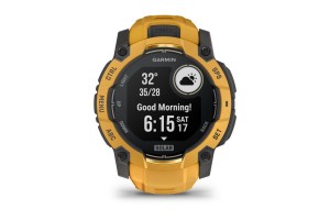 Garmin Instinct 3 50 mm – napsárga, sárga/szürke szíj