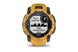 Garmin Instinct 3 50 mm – napsárga, sárga/szürke szíj