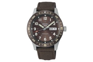 SEIKO HDB009K1 férfi textil szíjas karóra 41 mm
