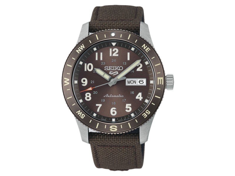 SEIKO HDB009K1 férfi textil szíjas karóra 41 mm
