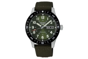 SEIKO HDB008K1 férfi karóra - 41 mm, textil szíj