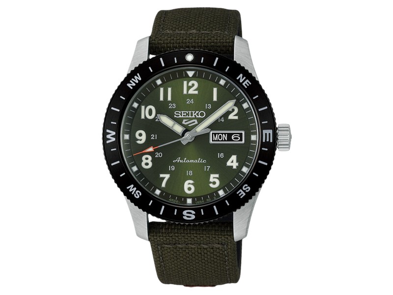 SEIKO HDB008K1 férfi karóra - 41 mm, textil szíj