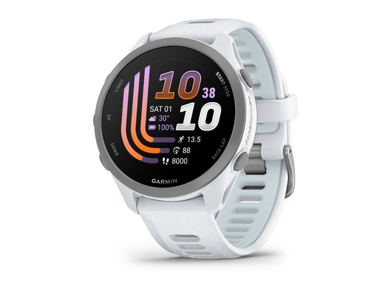 Garmin Forerunner 170 Music - fehér-felhőkék okosóra
