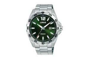 LORUS RH933SX9 férfi sport karóra - nemesacél szíj