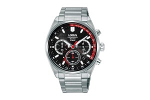 LORUS RZ531AX9 férfi Solar karóra, 42 mm nemesacél