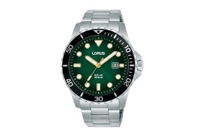 LORUS RX305BX9 férfi karóra, 42 mm, nemesacél szíj
