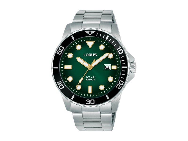 LORUS RX305BX9 férfi karóra, 42 mm, nemesacél szíj