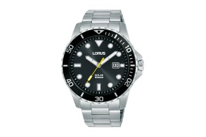 LORUS RX301BX9 férfi sportóra, nemesacél szíj, 42 mm