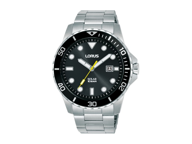 LORUS RX301BX9 férfi sportóra, nemesacél szíj, 42 mm