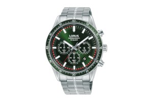 LORUS RT349LX9 férfi chronograph karóra, 43 mm