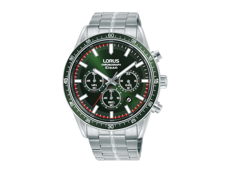 LORUS RT349LX9 férfi chronograph karóra, 43 mm