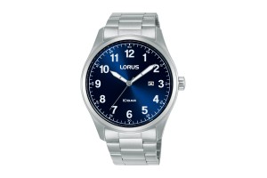 LORUS RH973SX9 férfi karóra, 42 mm, nemesacél szíj