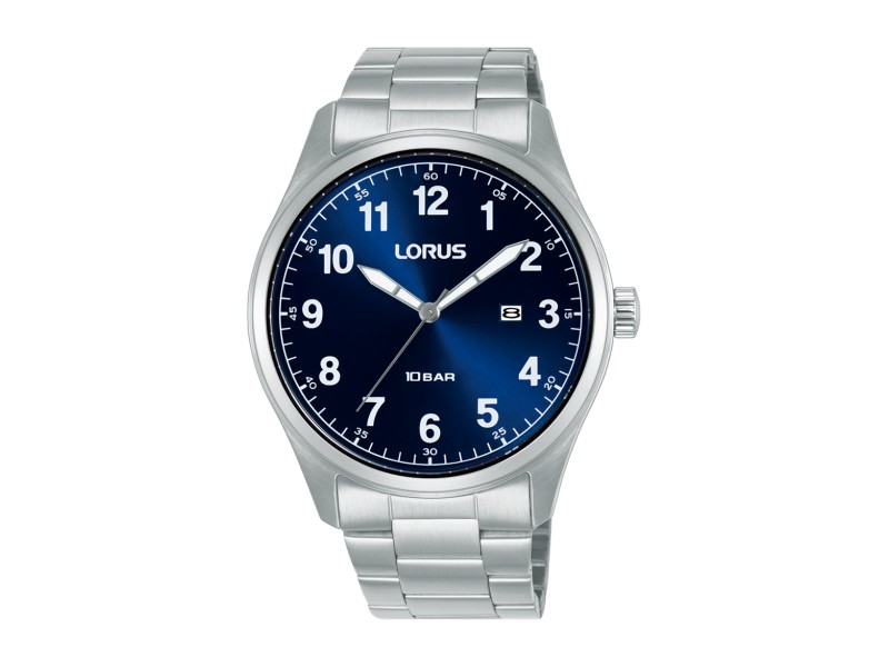 LORUS RH973SX9 férfi karóra, 42 mm, nemesacél szíj