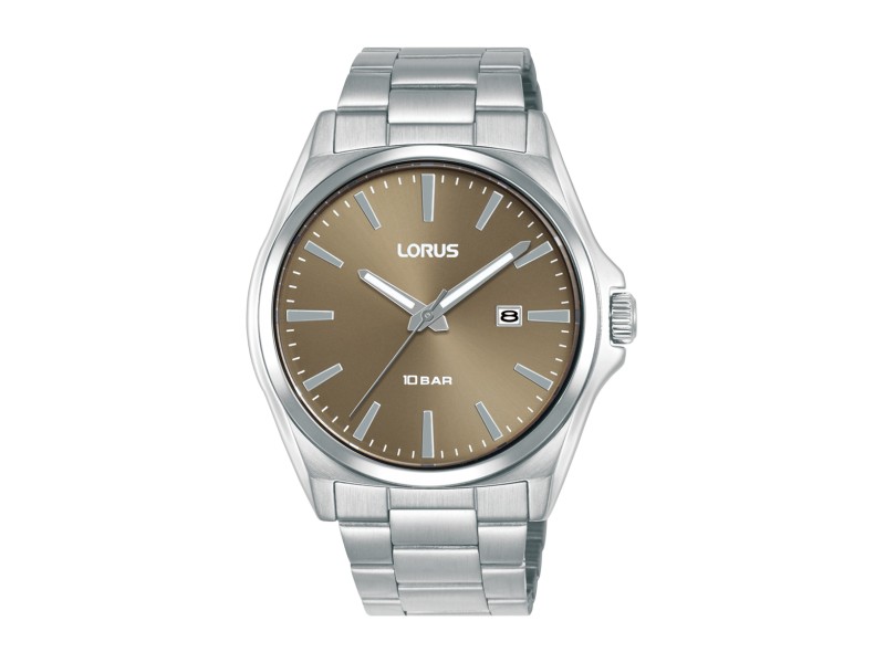 LORUS RH951SX9 férfi karóra, 42 mm, nemesacél szíj