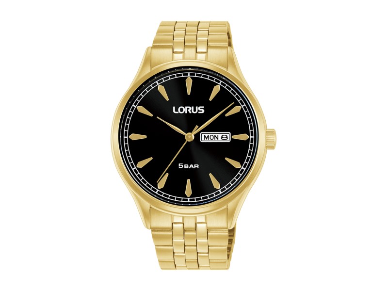LORUS RH326BX9 férfi aranyozott nemesacél karóra