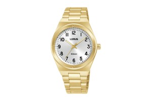 LORUS RG290YX9 női karóra, sárga arany szíj, 32 mm