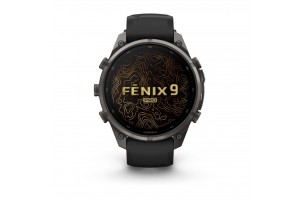 Garmin fēnix 9 Pro inReach 47mm titán DLC szürke