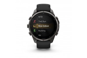 Garmin fēnix 9 Pro inReach 47mm titán DLC szürke