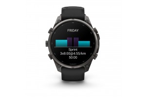 Garmin fēnix 9 Pro inReach 47mm titán DLC szürke