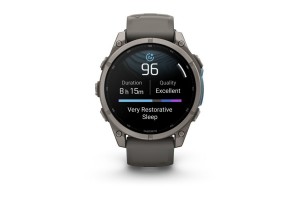 Garmin fēnix 9 Pro inReach 43mm titán tok, krémszínű szíj