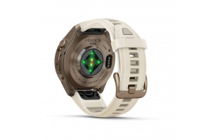 Garmin fēnix 9 Pro inReach 43mm titán tok, krémszínű szíj