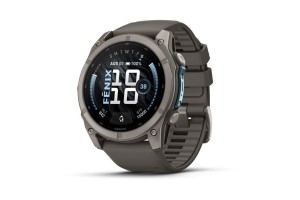Garmin fēnix 9 51mm Titanium kávicszürke szilikon szíj