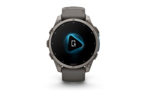 Garmin fēnix 9 51mm Titanium kávicszürke szilikon szíj
