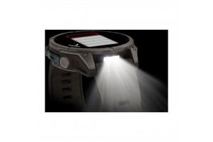 Garmin fēnix 9 Pro 47 mm Solar, titán tok, kavicsszürke szíj